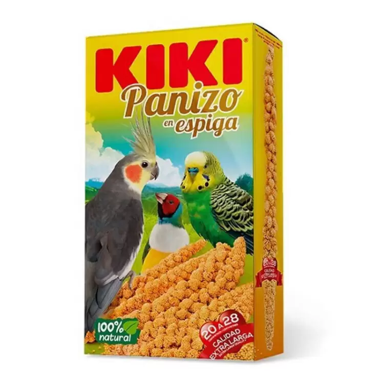ارزن خوشه‌ای پرندگان کیکی Kiki Panizo in Espiga Bag وزن 100 گرم