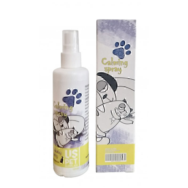 اسپری آرام بخش سگ و گربه یو اس پت UsPet Calming Spray حجم 120 ‌میلی‌لیتر