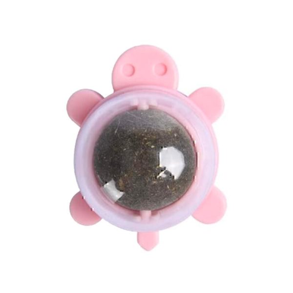 آبنبات تشویقی طرح دار گربه با طعم کت نیپ Cat Mint Toy Ball وزن 100 گرم