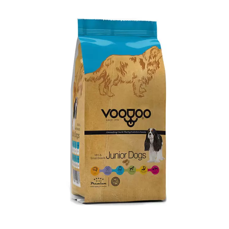 غذای خشک توله سگ وودو VooDoo Mini & Small Junior وزن 3 کیلوگرم