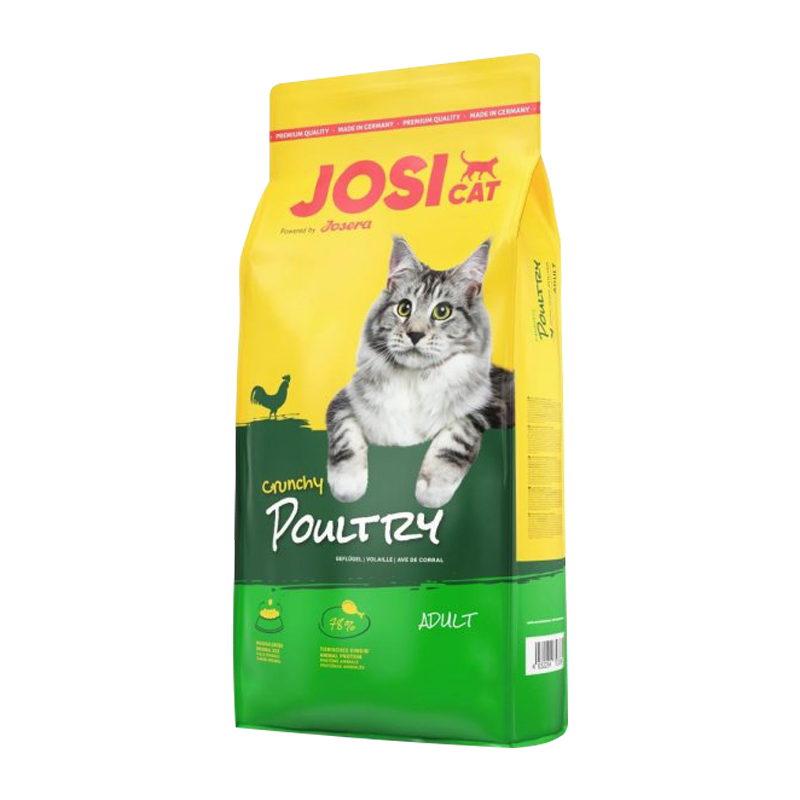 غذای خشک گربه جوسرا با طعم مرغ JosiCat Crunchy Poultry وزن 10 کیلوگرم