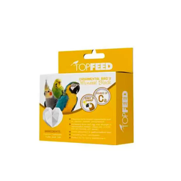 بلوک معدنی پرندگان تاپ فید Topfeed Mineral Block وزن 100 گرم