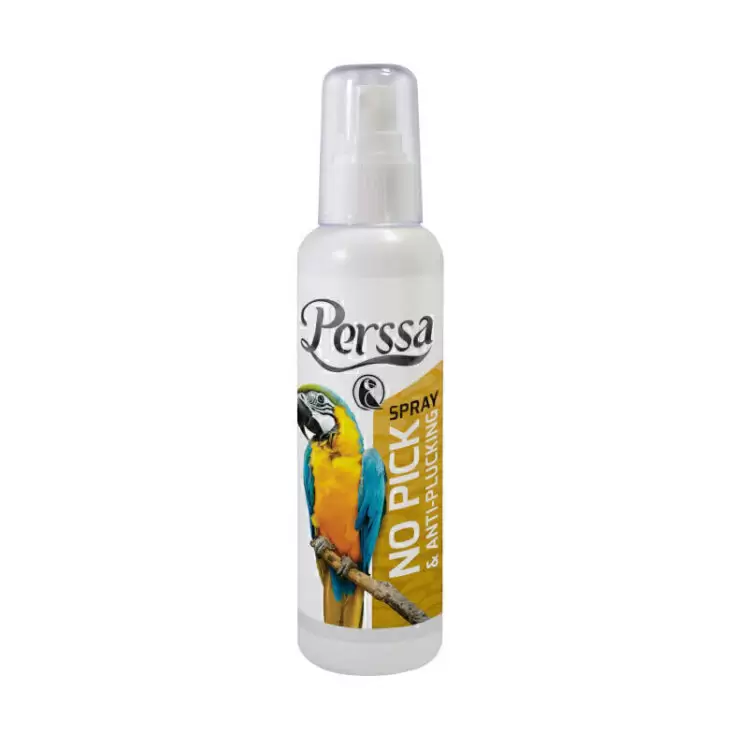 اسپری ضد پرکنی و ضد میکروب پرندگان پرسا Perssa No Pick Spray حجم 150 میلی لیتر