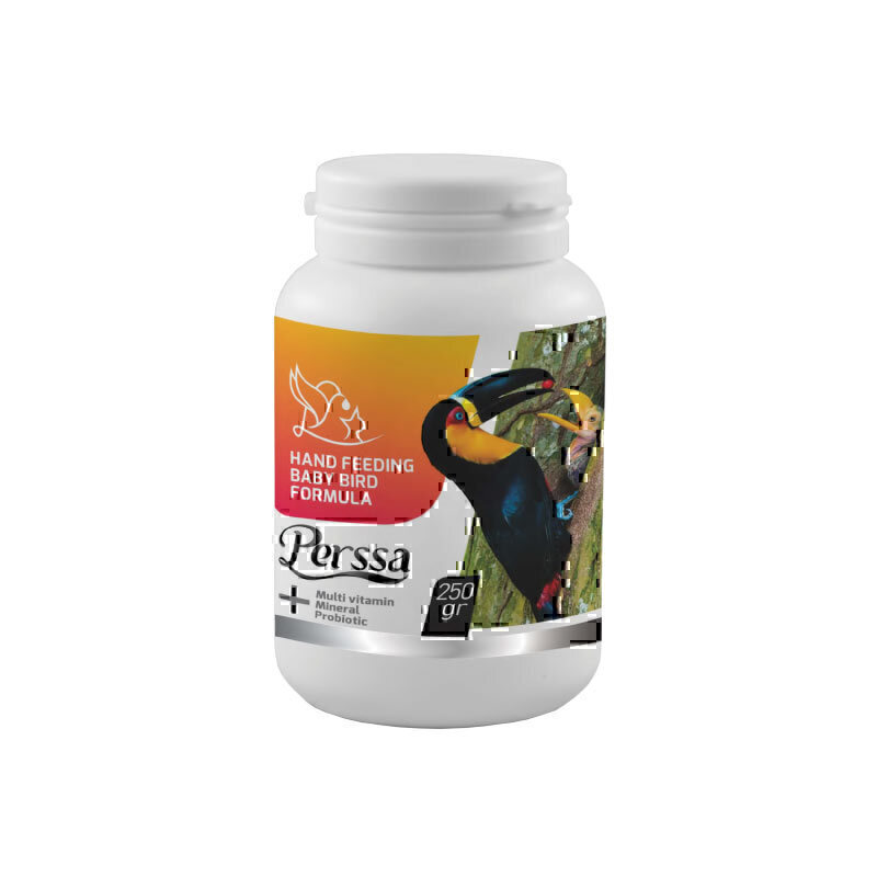 غذای آماده نوزاد پرنده پرسا Perssa Hand Feeding Baby Birds وزن 250 گرم