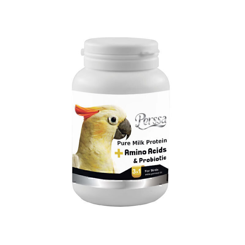 پودر اسیدهای آمینه و پروتئین پرندگان پرسا Persa Amino Acids Powder وزن 200 گرم