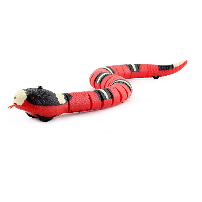 اسباب بازی مار شیری شارژی گربه زد اف ZF Milk Snake Electric Cat Toy طول 40 سانتی متر