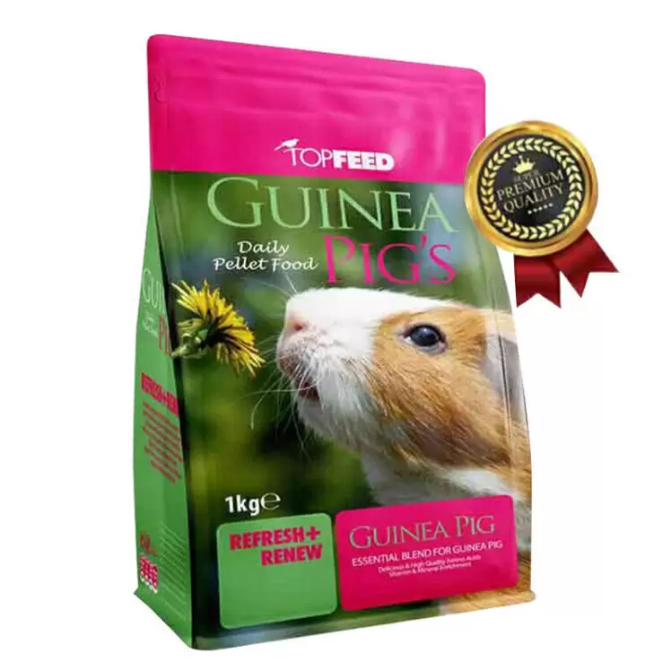 غذای خشک خوکچه هندی تاپ فید مدل GuineaPigs Daily PelletFood وزن 1 کیلوگرم