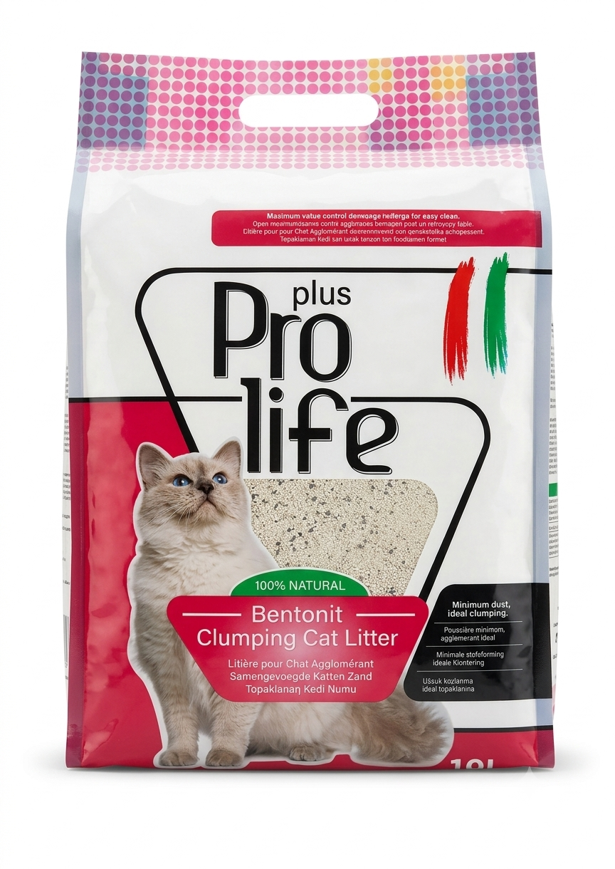 خاک گربه کربن دار پرولایف Pro Life وزن 10 کیلوگرم