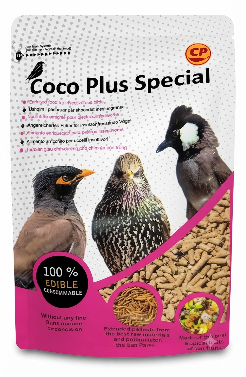 غذای خشک مرغ مینا کوکو پلاس Coco Plus Special وزن 1 کیلوگرم