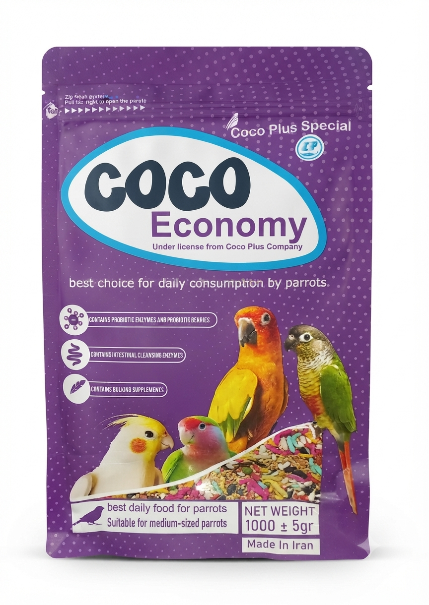 خوراک عروس هلندی Coco Economy وزن 1 کیلوگرم