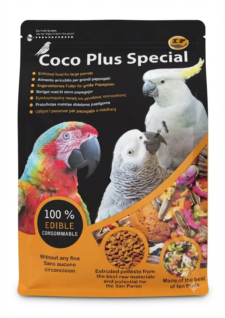خوراک کاسکو کوکو پلاس Coco Plus وزن 750 گرم