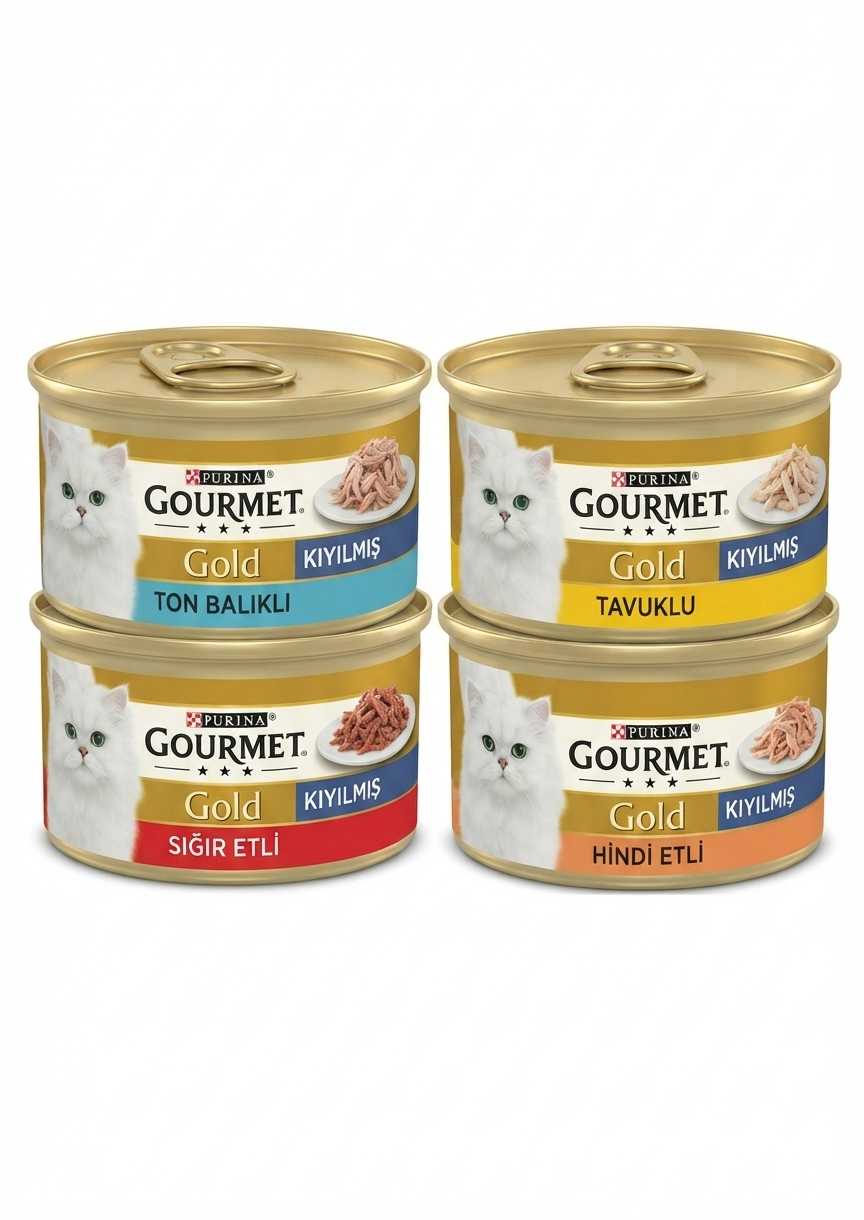 کنسرو گربه گورمت گلد پورینا Purina Gourmet وزن 85 گرم