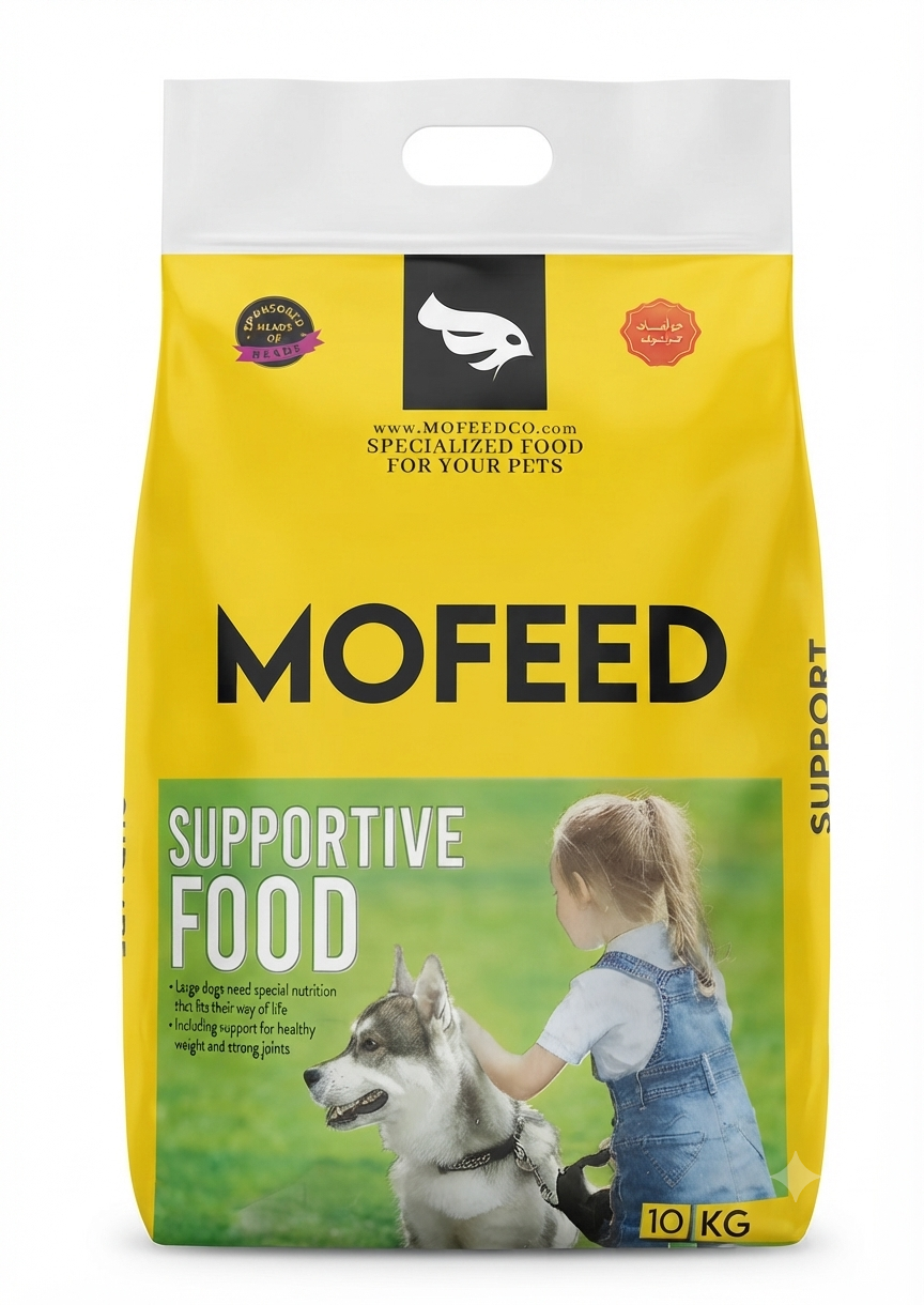 غذای خشک سگ مفید Mofeed Dog Food وزن 10 کیلوگرم