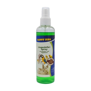 اسپری ضد انگل برای پرندگان و حیوانات خانگی ضد کک و شپش و کنه مدل Ungeziefer Spray حجم 250 میلی لیتر