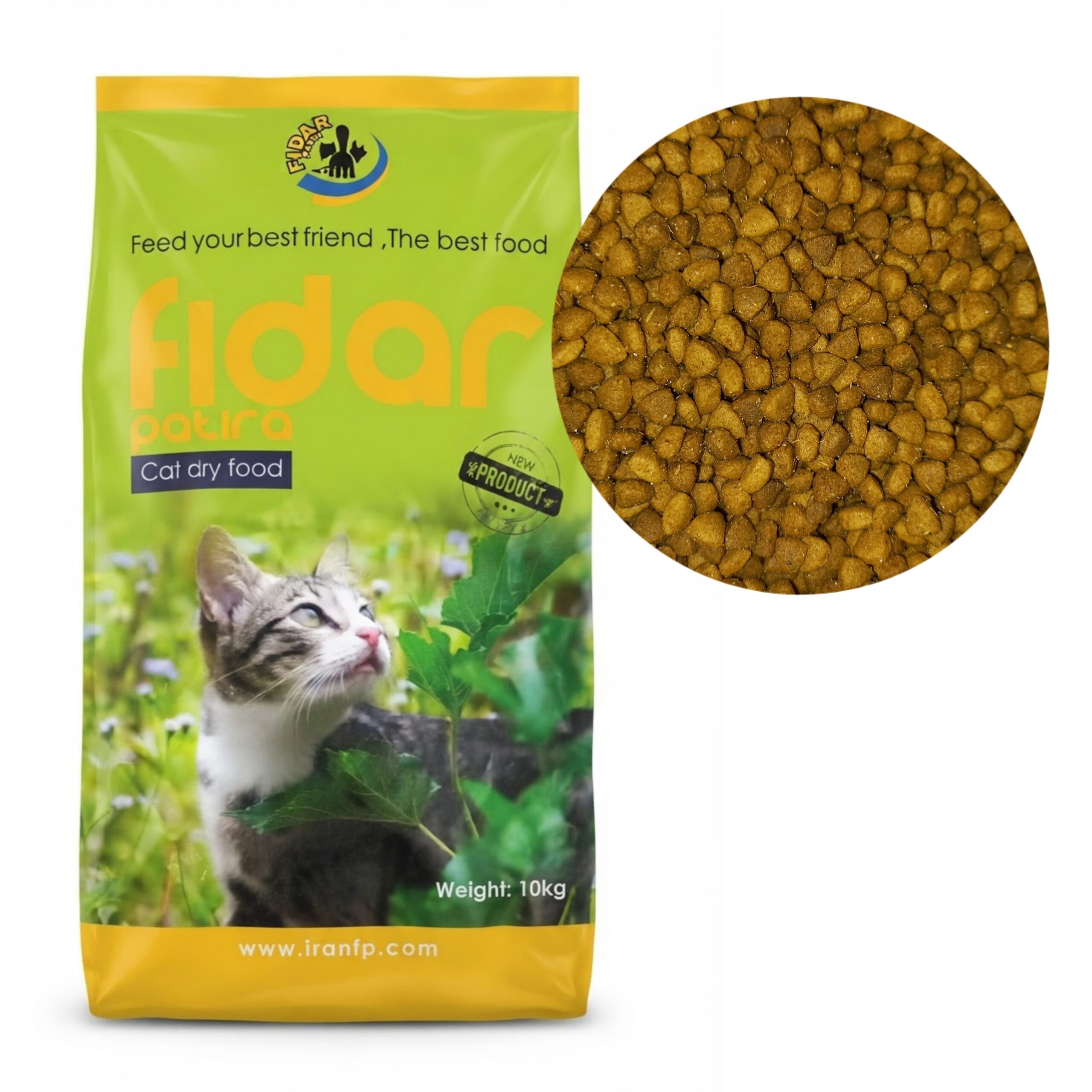 غذای خشک بچه گربه فیدار Fidar Kitten وزن 1 کیلویی فله