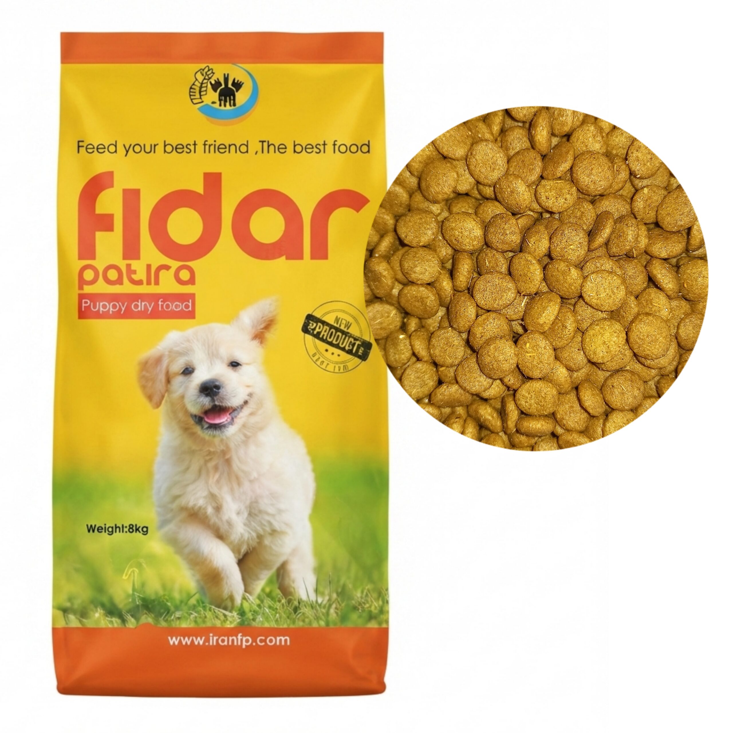 غذای خشک توله سگ نژاد کوچک فیدار Fidar Small Puppy Food وزن 1 کیلویی فله