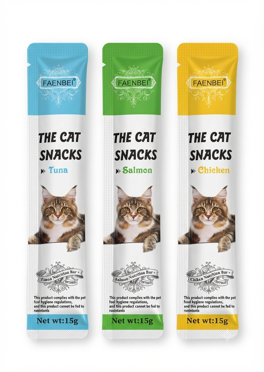 بستنی گربه فنبی Faenbei Cat Snack وزن 15 گرم