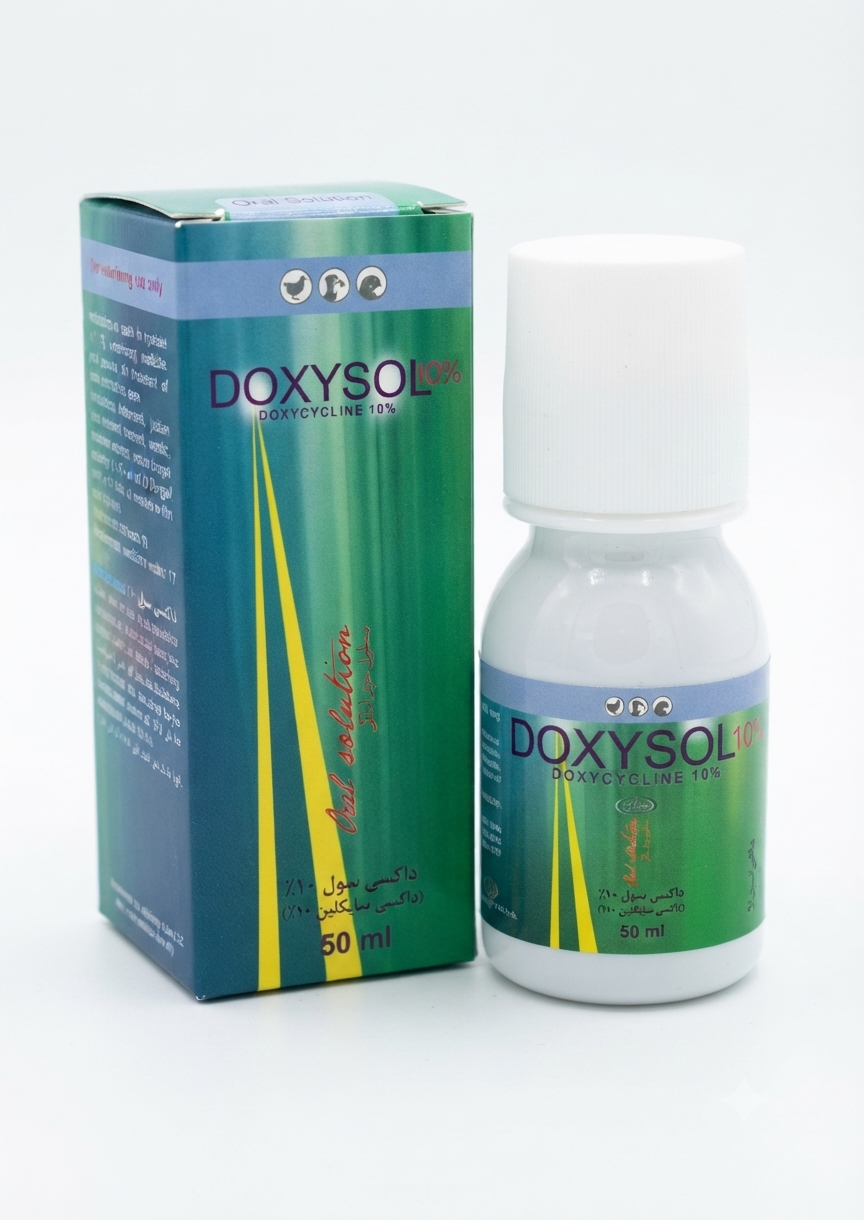 محلول خوراکی داکسی سول 10% حجم 50 میلی لیتر