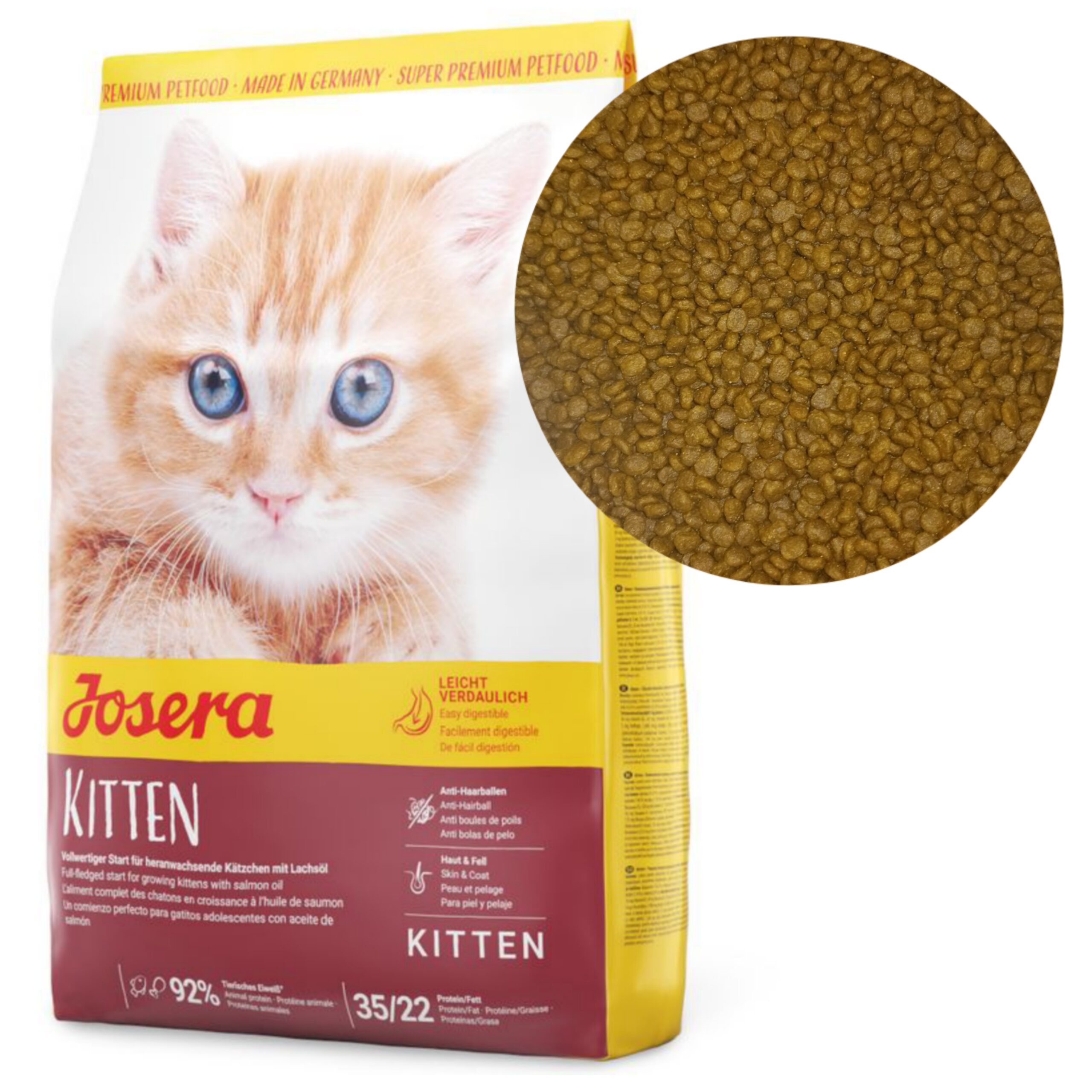 غذای خشک بچه گربه جوسرا Josera Kitten وزن 1 کیلویی فله